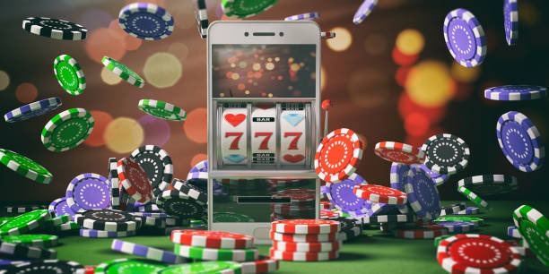 Live blackjack dealer streaming from dutaslot77 studio on mobile phone screen